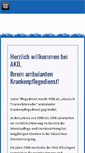 Mobile Screenshot of akd-heimbeatmung.de